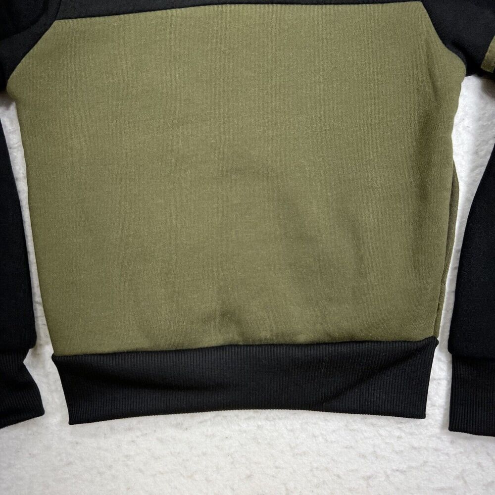SuperNova Youth Boys Size 4 Olive Green California Cali 8 Full Zip Hoodie NWT - Picture 9 of 12